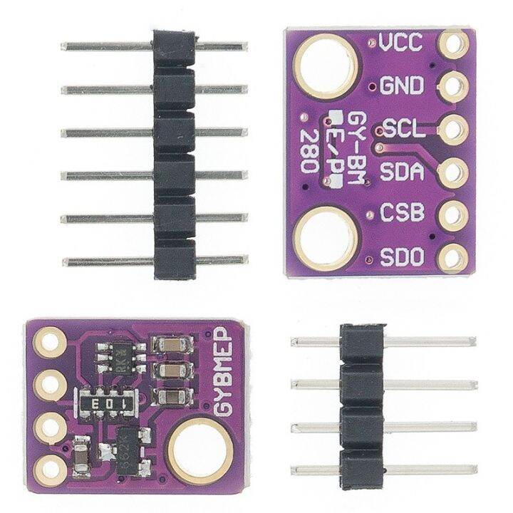 bme280-3-3v-5v-โมดูลเซ็นเซอร์วัดอุณหภูมิความชื้นดิจิตอล-i2c-spi-1-8-5v-bme280