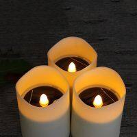 hot【DT】 Candle Lamp Outdoor Garden Lawn Stakes for Courtyard Decoration