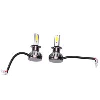 2Pcs Mini 1400W LED Headlight Bulbs Conversion Kit FOG Driving Light Hi-Low Lamps DRL 6000K White-Plug and Play