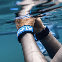 Competition Lanyardwith Wristband 100cm จากแบรนด์ OCTOPUS FREEDIVING