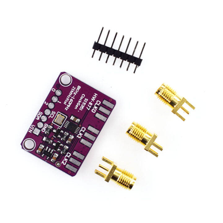 DC 3V-5V Si5351A Si5351 I2C Clock Signal Generator Breakout Board 8kHz ...