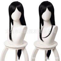 Final fantasy 7 FF7 tiffany Lockhart heavy plate modelling natural black low ponytail cos game wig