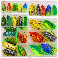 【Ready Stock】1pack Frog Soft Fishing Bait Thunder Frog Bionic Lures With Double Hook Fishing Supplies