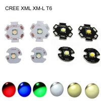 1PCS CREE XML XM-L T6 LED U2 10W WHITE Warm White High Power LED Emitter Diode with 12mm 14mm 16mm 20mm PCB for DIY LED Bulbs