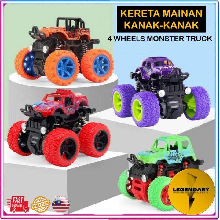 Big Wheel 4x4 Monster Train Toy For toddler In Green Color main image 1