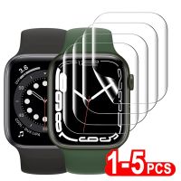 1-5pcs Soft Hydrogel Protective Film For Apple Watch Ultra 8 7 6 SE 5 4 3 2 For iwatch series 49mm 45mm 41mm 44mm 40mm 42mm 38mm Screen Protectors