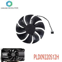 PLD09220S12H DC 12V 0.55A 87Mm ที่ทำความเย็น Gpu RTX2060 4Pin สำหรับ EVGA RTX 2060 XC เกม GTX 1660 XC การ์ดจอ