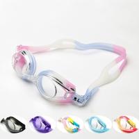 Adult Children Anti-fog Hd Swimming Goggles Candy Color Swim Goggles Manufacturers Silicone Kids Goggles Wholesale