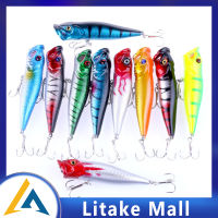 12G Fishing Lure ประดิษฐ์ Bionic Popper เหยื่อ9ซม. พลาสติก Hard Lures Swimbait Fishing Tackle Tools