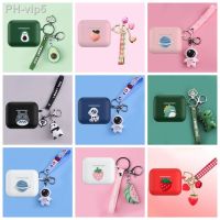 For Jabra Elite 4 Active Case Cartoon animal / funny lovely Silicone Bluetooth Earphones Cover