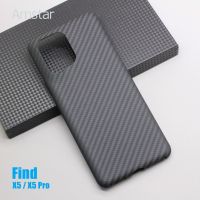 Amstar Carbon Fiber Camera Wrapped Phone Case For OPPO Find X5 Pro Ultra-Thin Anti-Fall Business Aramid Fiber Find X5 Case Cover