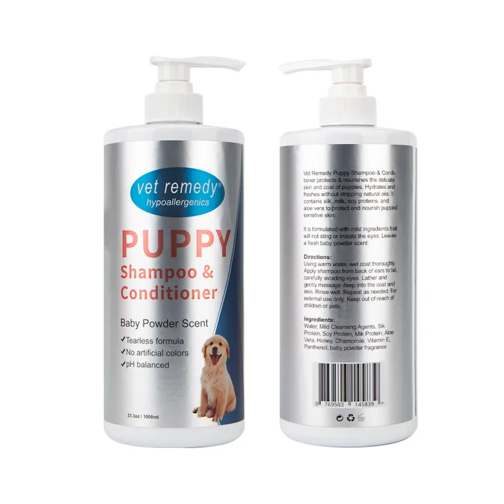 Vet Remedy Puppy Shampoo & Conditioner 1000ml Lazada PH
