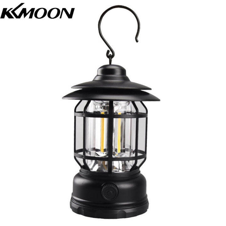 kkmoon-outdoor-camping-light-retro-camping-lantern-usb-ชาร์จ-night-light-โคมไฟฉุกเฉิน-stepless-dimming-สำหรับตั้งแคมป์เดินป่าเต็นท์ตกปลา