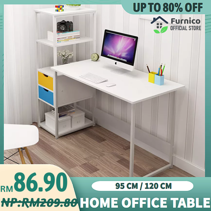 [IKEA QUALITY] Modern Home & Office Computer Table Laptop Desk Table Study Desk Table With Book