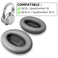 เปลี่ยนหูฟัง Earpads Cushions Ear Pads Kit- Ear Cups สำหรับ QuietComfort QC25 QC35headphones Ear Pads