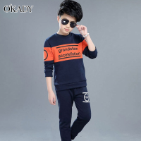 OKADY เด็กแฟชั่นใหม่กีฬาชุดกีฬา Boy และสาวเกาหลี2ชุด