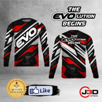 full evo sublimation shirt long sleeves thai look for riders 3d printed long-sleeved motorcycle good {in store}