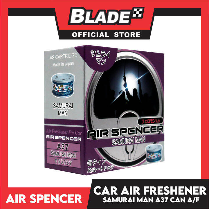 Air Spencer Car Air Freshener Cartridge A37 (Samurai Man) Lazada PH