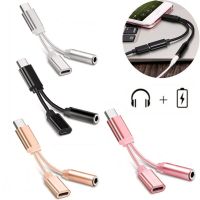 Usb C 3.5mm Headphone Charger Adapter Usb Type C 3.5mm Headphone Jack Adapter - 2 1 - Aliexpress