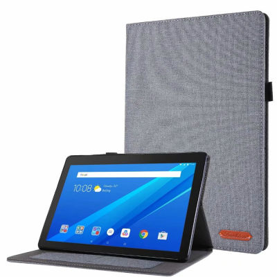แท็บฝาครอบสำหรับ Lenovo ตั้งได้หนัง Pu สมาร์ท M10แท็บ2rd X306X X306F แท็บ M10แท็บปลอก X606F M10 X605F HD X505F Casing Tablet ผ้านุ่ม