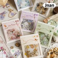 Jnan 90 × 115 × 4มม. 30ชิ้นวัสดุกระเป๋าสติ๊กเกอร์ DIY สำหรับอัลบั้มรูปเครื่องเขียนกระดาษงานฝีมือ Aestheth