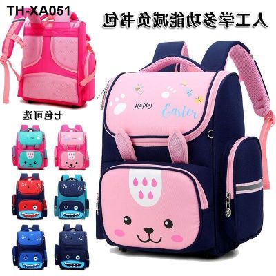 Children elementary school students private label the grade shoulder bag aged 6 to waterproof backpack