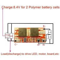 BMS 1S 2S 10A 3S 4S 5S 25A โมดูลแผงวงจรป้องกันแบตเตอรี่ไลโปลิเธียมลิเธียมไอออน18650 PCB PCM ที่ชาร์จ18650 Lipo BMS