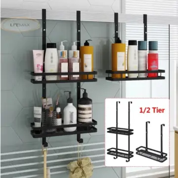 Bathroom Shelves Nail-free Storage Organizer Rack Shelf In The