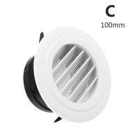 2YAO2YAO Durable Round Anti-bird And Rat Air Circulation Vents Cover Ducting Ventilation Grilles Air Vent Extract Valve Grille