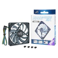 Gentle Typhoon Super Thin 8cm Fan 3000RPM 4PIN PWM Speed Control Computer Case Fan 80x80x10mmSC8010KH12H-P