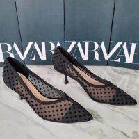 Zr รองเท้าผู้หญิง DOTTED HEELS - SZR029