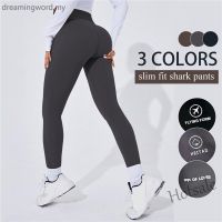 【hot sale】₪ D19 Yoga Sport Leggings Women High Waist Hip Lifting Yoga Pant Sexy Scrunch Workout Tights Female Bottomed Sweatpants Gym Sportswear