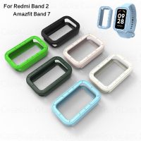 TPU Case for Redmi Band 2 Smart Band2 Amazfit band 7 Soft Frame Cover Screen Protector Huami amazfit band7 Smartband Accessories Cables