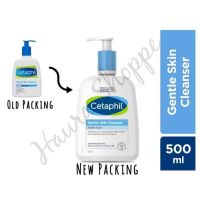 NEW Cetaphil Gentle Skin Cleanser 500ml.(แพคเกจใหม่)​Exp.11/2024 พร้อมส่ง☑️ ถูกที่สุด☑️