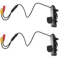 2X Car Hd Rear View Camera for Mitsubishi Pajero Sport / Pajero Dark 2008-2017