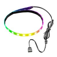 COOLMOON RGB Light Strip 5V ARGB Computer Case Light Bar LED Decorative Light 40CM Flexible Light Strip