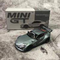 Mini GT 164รุ่นรถ T GR Pandem Supra V 1.0 Die-Cast Vehicle Display Collection - Matte Grey 250