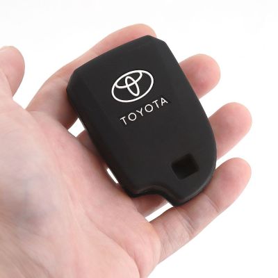 เคสรีโมทกุญแจรถยนต์ แบบซิลิโคน สำหรับ Toyota Vios 2016-2018