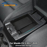 Xburstcar Auto สำหรับ Mazda CX-5 CX5 2017 - 2020 ABS Armrest กล่องอุปกรณ์เสริมคอนโซลกลางคอนเทนเนอร์จัดเก็บ Tidyling