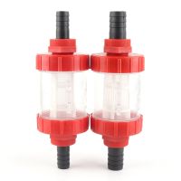 3/4 (19mm) 1 (24mm) Piston Hose Pipe Filter Jetter Irrigation Sprayer Absorbent Filters Aquarium Transparent Strainer