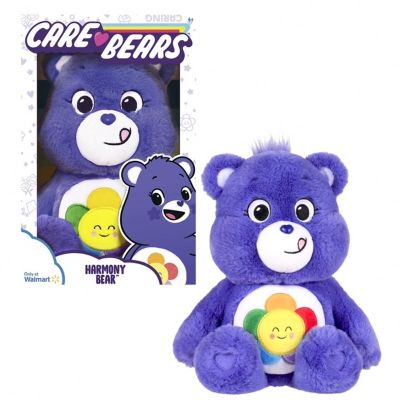 🇺🇸USA🇺🇸 ตุ๊กตาแคร์แบร์ Care bears ❤️‍🔥พร้อมส่ง❤️‍🔥 ✈️สินค้ามือหนึ่งจากอเมริกา🇺🇸🌈CareBears Harmony Bear💜