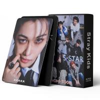 【LZ】 55Pcs/Set Kpop Photocards Stray Kids 2023 MAXIDENT Lomo New Album Cards Boys Straykids Photo Card Postcard for Fans Collection