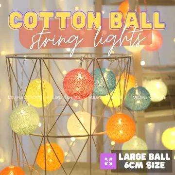 Regular Light String - Galaxy - Cotton Ball Lights