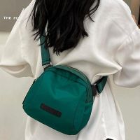 【July】 2021 new trendy summer light bag Messenger casual womens all-match Oxford cloth shell niche