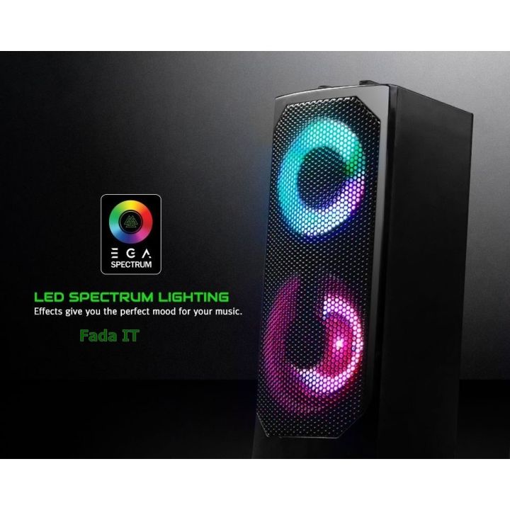 ลำโพงคอม-ega-type-s3-speaker-ลำโพง-มีไฟ-rgb-ระบบเสียง-stereo-ใช้งานง่าย