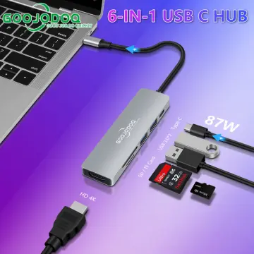 Adaptateur USB HUB HDMI pour macbook pro GOOJODOQ Hub USB de type