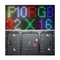 P10 Indoor Full Color LED Display PanelP10 LED Display ModuleSMD3528 P10 LED Matrix 3 in 1 RGB Panel.1/8 ScanHUB75 Interface.