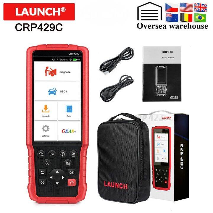 LAUNCH CRP429C 4 Systems OBD2 Auto Scanner for Engine/ABS/Airbag/AT+11 reset functions CRP 429C