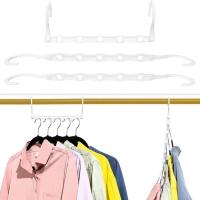 Multifunctional Clothes Hanger Five Hole Magic Hanger Drying Rack Portable Hanger U7D4