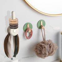 【YF】 10PCS No-Hole Multifunctional Hooks Behind the Door Coat Bathroom Kitchen Creative Cute Sticky Backpack